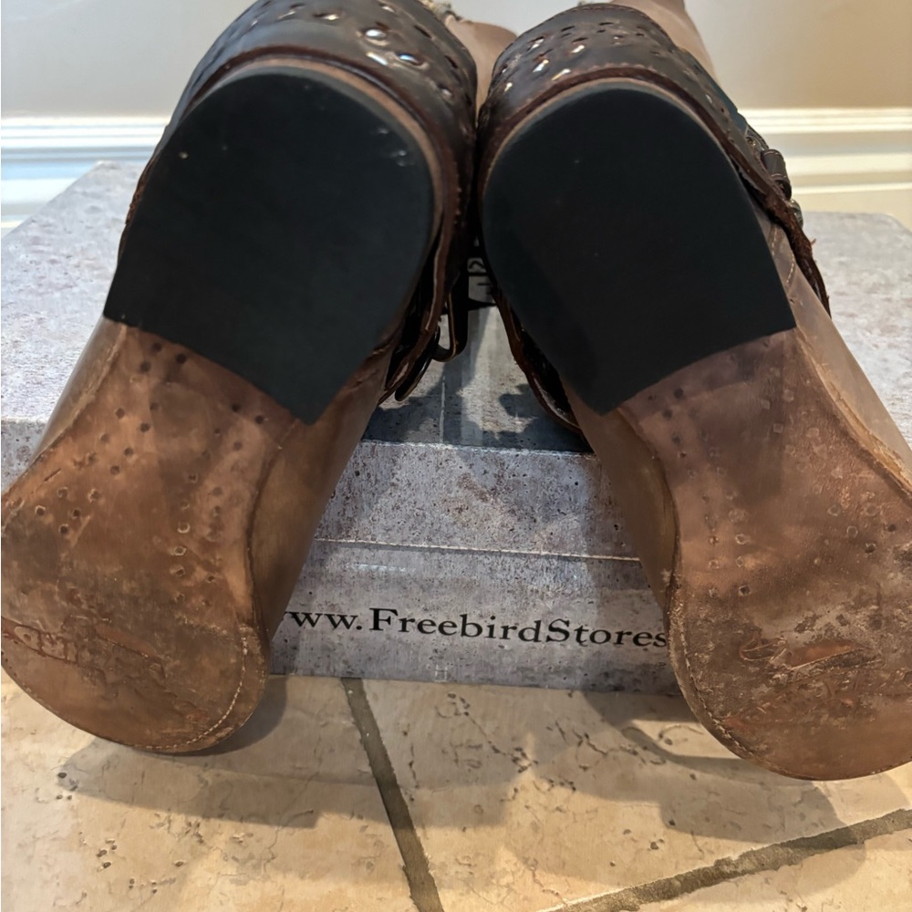 TODAY 🔥 ONLY Freebird  by Steven Rodondo  size 7 Brown Distressed NIB - Picture 7 of 8
